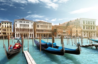 gondolas venice